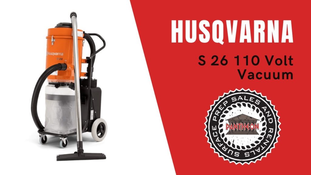 Trainings: Husqvarna S 26 110 Volt Vacuum